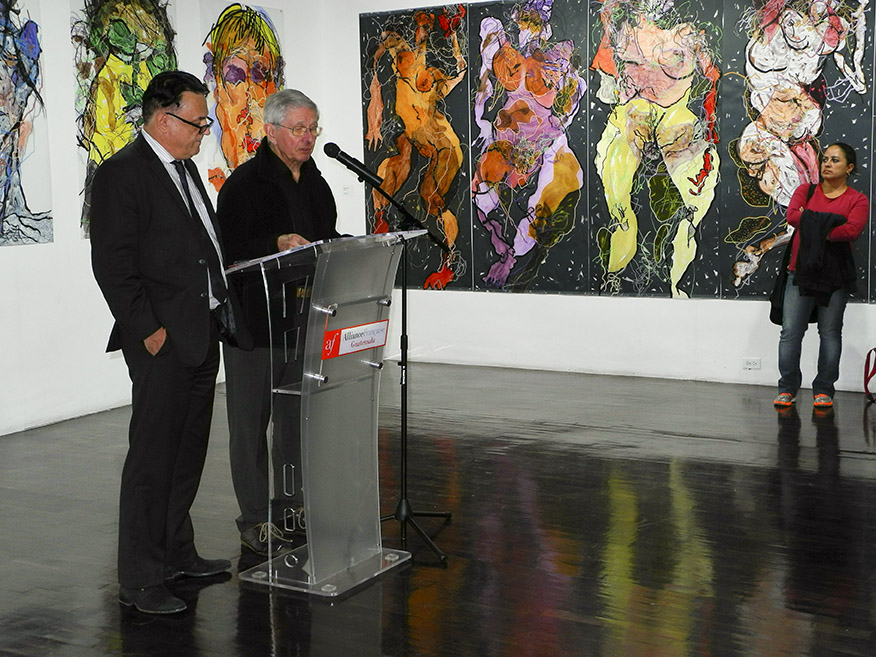 CORPS AVEUGLES / EXPOSITION AU GUATEMALA / ALLIANCE FRANÇAISE