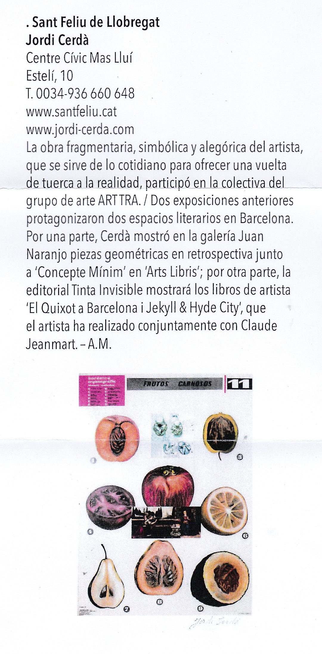 SANT FELLU DE LLOBREGAT / Centre Civic Mas LLui / Jordi Cerdà & Claude Jeanmart