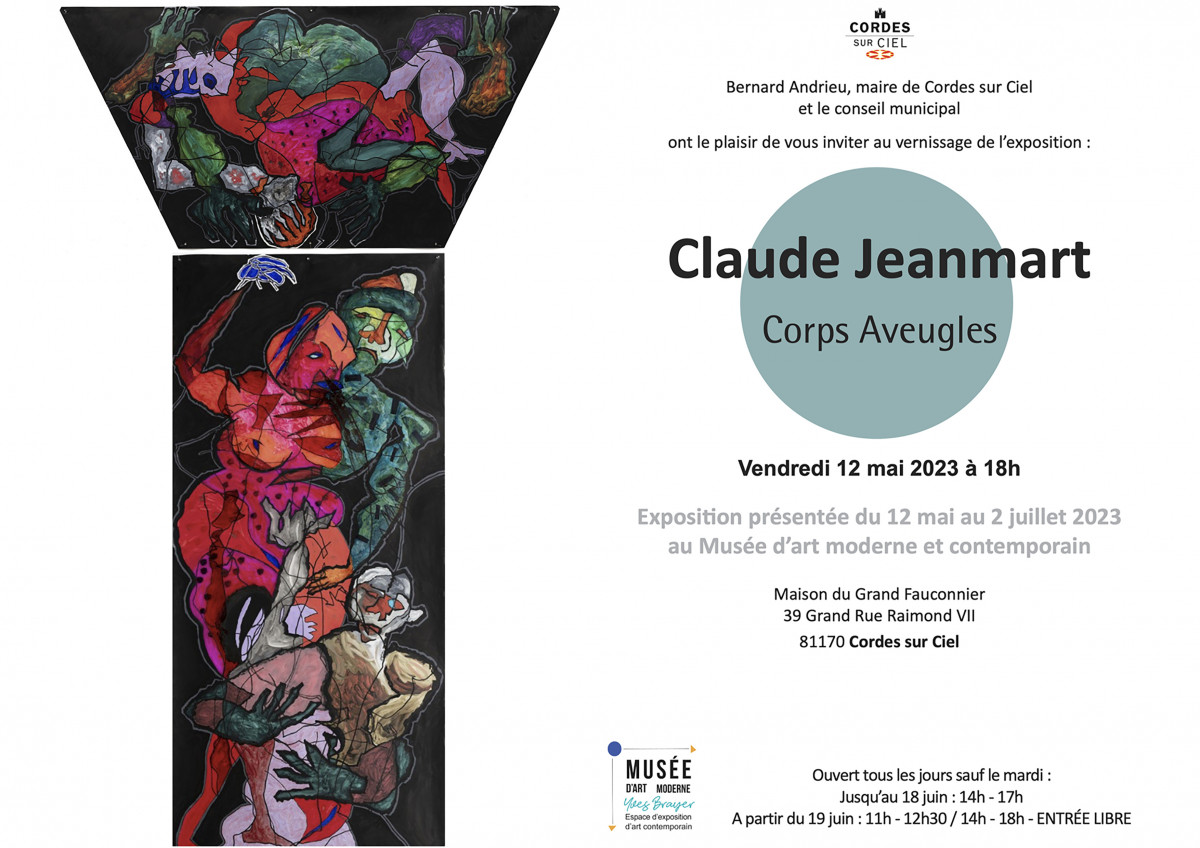 Exposition au Musée d'art Moderne de Cordes sur Ciel ( Tarn ) du 12 mai eu 2 juillet