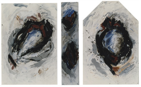 DOGON 4 - LA BOUCHEacrylique sur toile70 x x17012  89