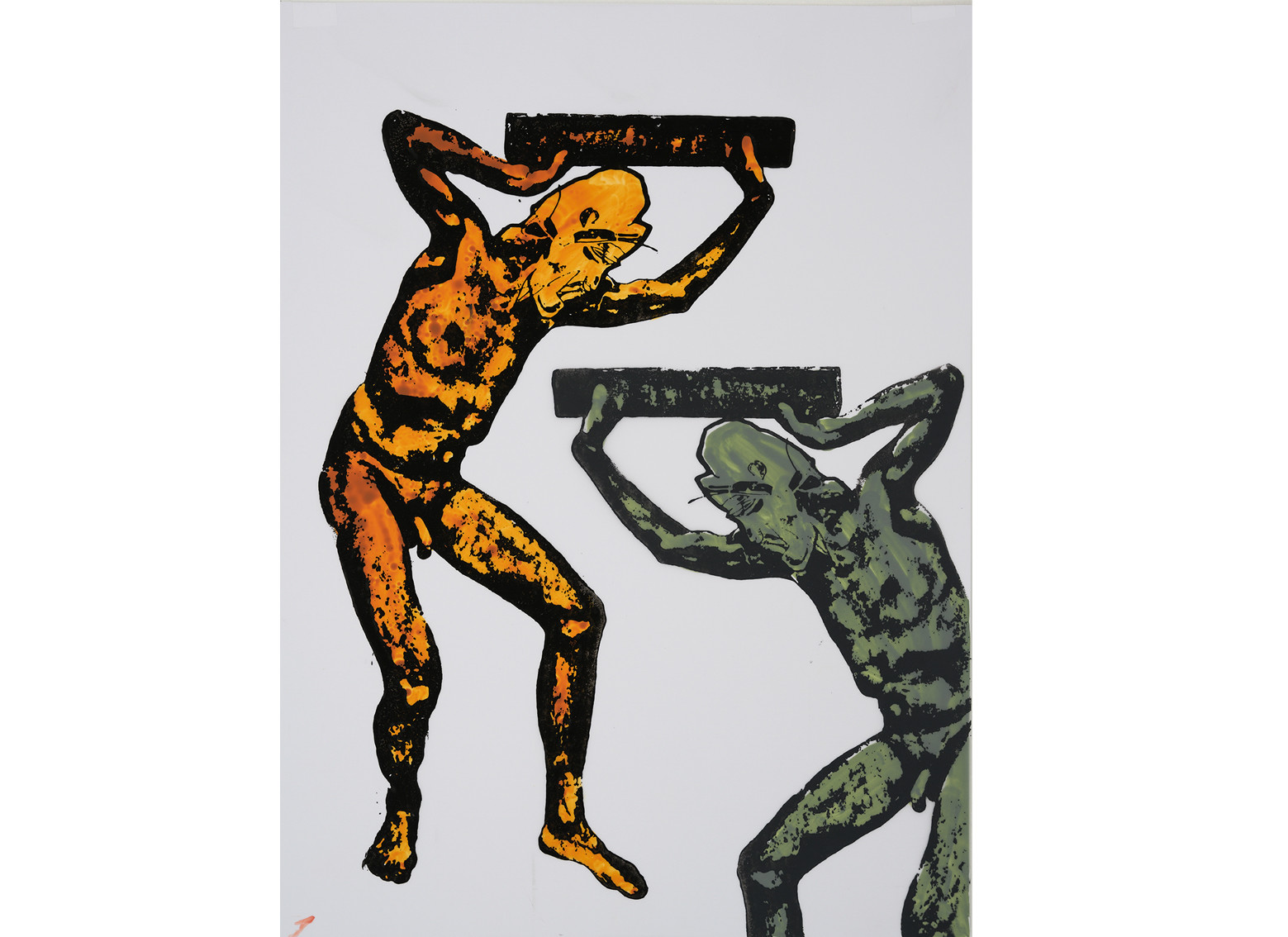 ATLANTES - LINO GRAVURES40 x 30     04 - 2019