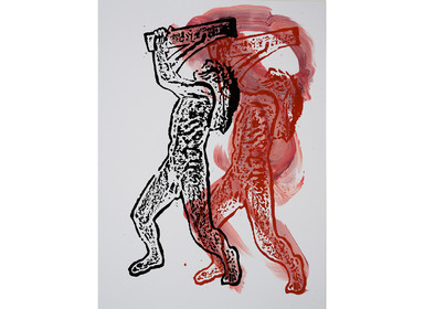 ATLANTES - LINO GRAVURES40 x 30     04 - 2019