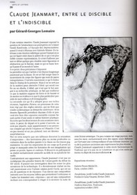 VERSOArticle dans la revue de Gérard-Georges LEMAIRE02 - 2004