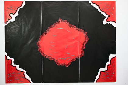 GRAND TRIPTYQUE n° 10 - ATLANTES : LUI, LES AUTRES