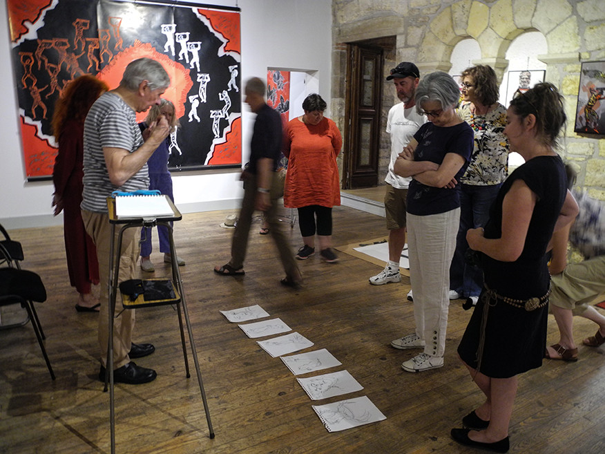 MUSEE D'ART MODERNE DE CORDES SUR CIEL ( Tarn)