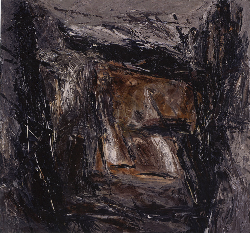 ROSA NEGRA 21100 x 100terre, pigments, acrylique sur toile9  90