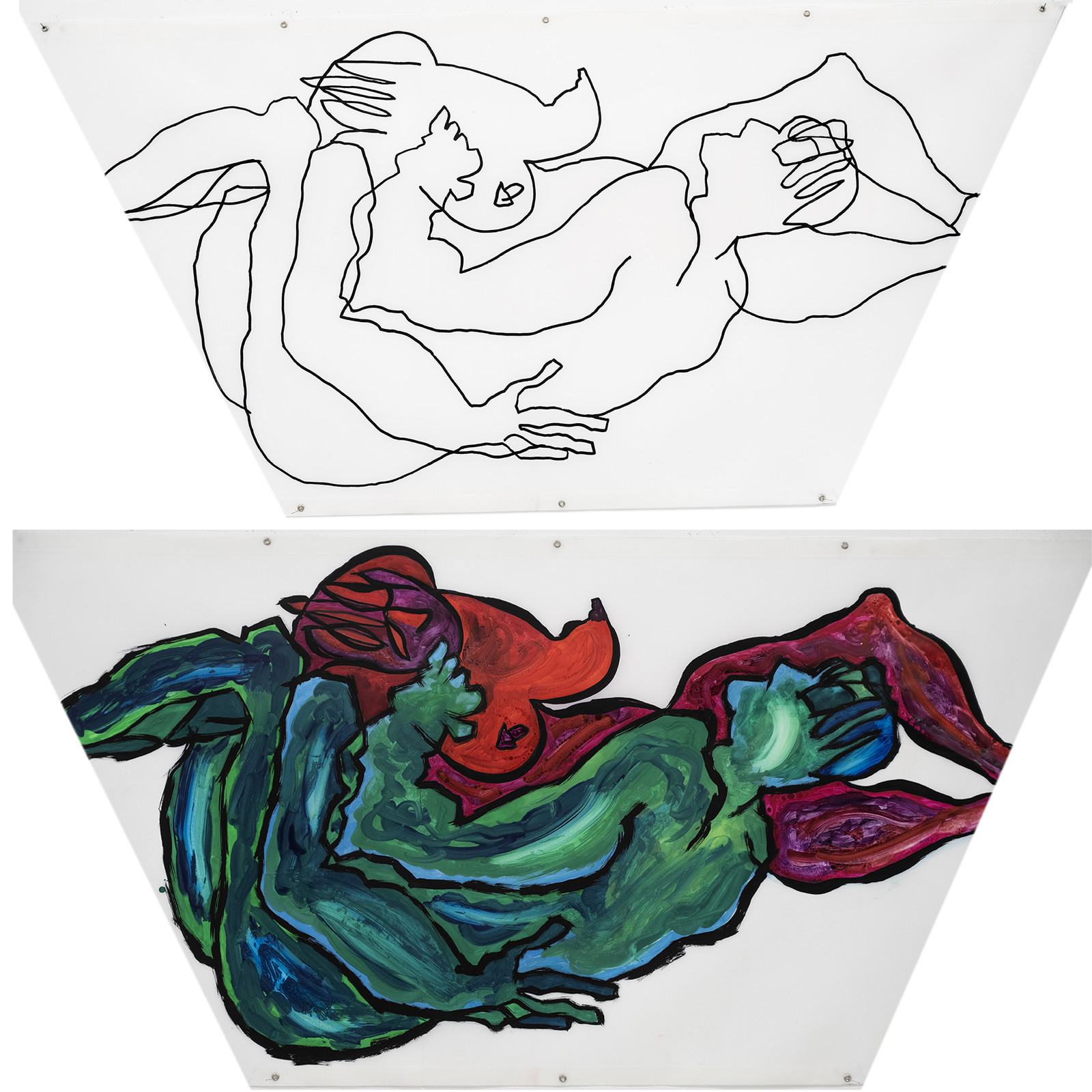 COUPLE COLONNE n° 29   Isabelle G