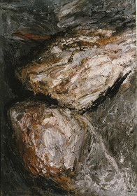 AKT 7acrylique, terre, pigments, marbre, toile200 x 1403  92 - 6  93