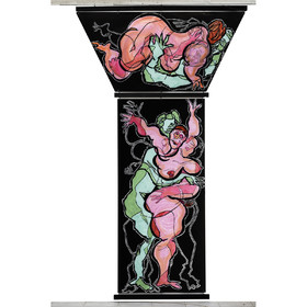 COUPLE COLONNE n° 10   FRA. S