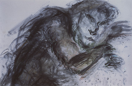 série RAJI - N° 2pastel et craie sur papier75 x 1109  84