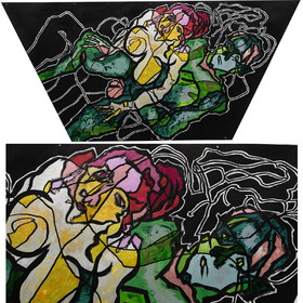 COUPLE COLONNE  n° 20   DOMINIQUE