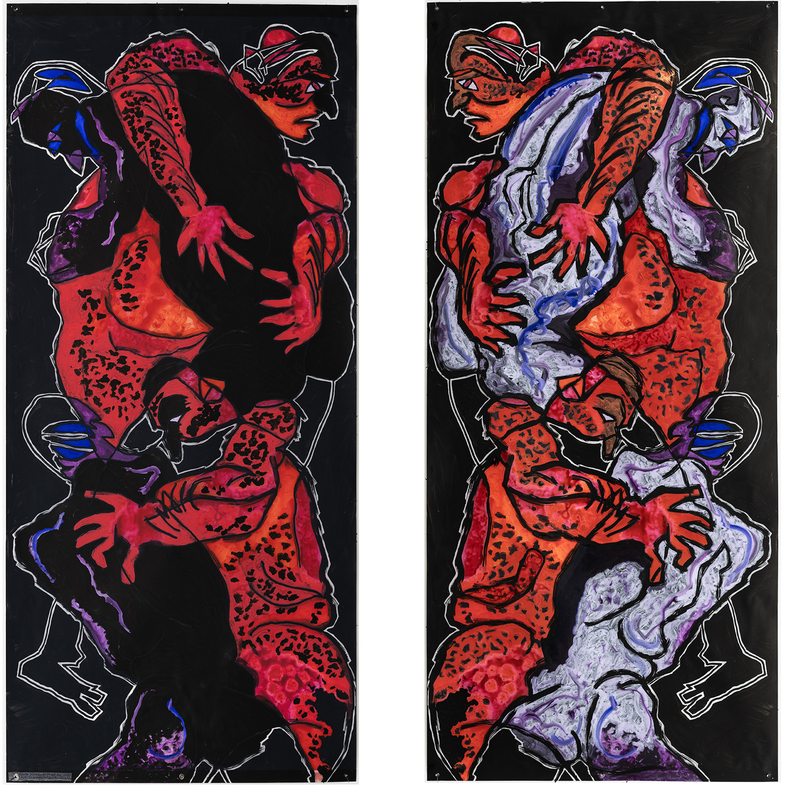 COUPLE COLONNE n° 21   M + CL