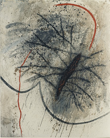 AVENTURE  6Acrylique, terre, fusain, pigments, sur toile5-5-96165 X 133