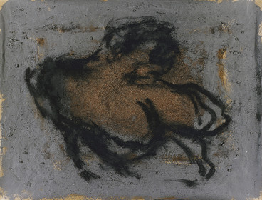 DERIVEacrylique, fusain, pigments, sur papier50 x 651 - 1995