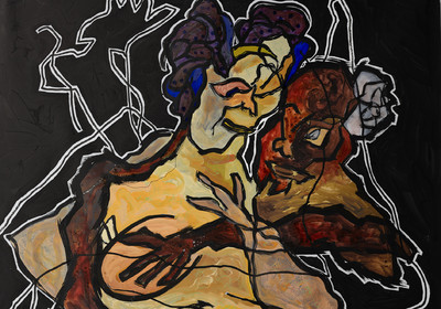 COUPLE COLONNE n° 16   FIDA _ HELENE