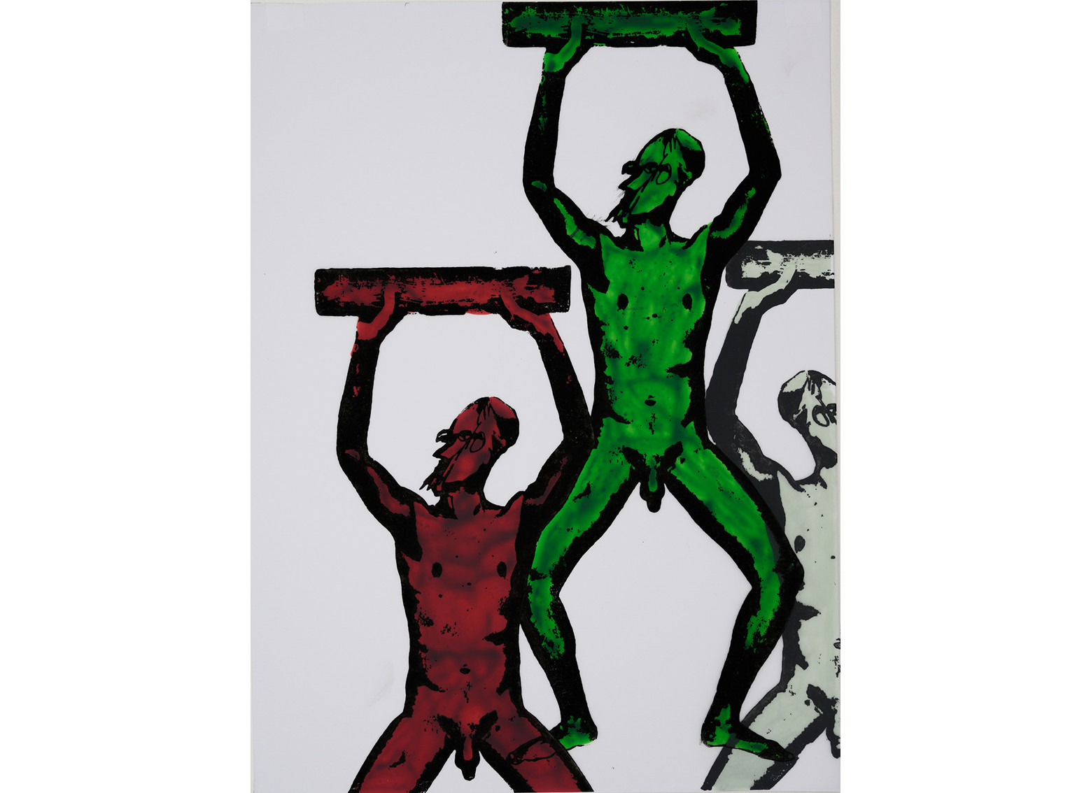 ATLANTES - LINO GRAVURES40 x 30     04 - 2019