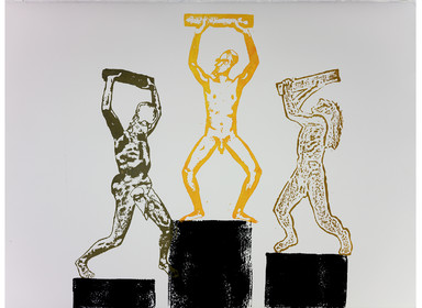 20 planches 55 x 77   papier pour eau forte   impression de lino gravures   encres Schmincke   impression au pied   Mai 2019