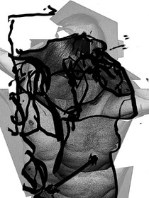 DE  CL  COMPOSITION 4 HAUTpalette graphiqueimpression jet d'encre2 fois  40 x 30