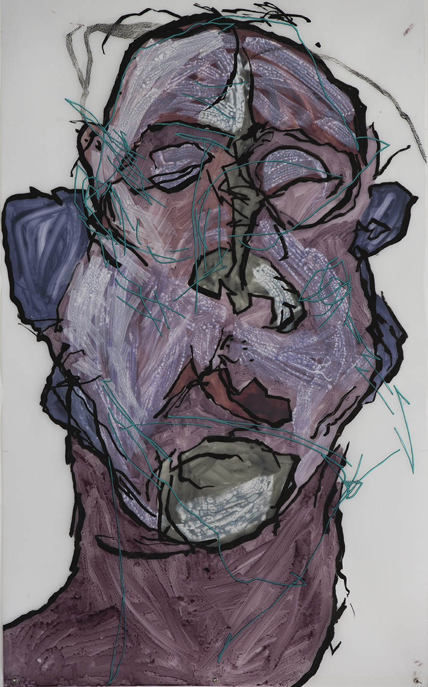 11 - CL  MAN - PORTRAIT EN AVEUGLE - HOMME - DUR