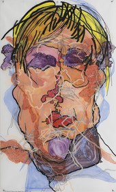 12 - CL  A.M   - PORTRAIT EN AVEUGLE -  FEMME