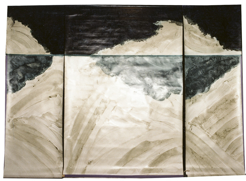 N° 10 - PREMIER SOUVENIR D'ESPAGNE - encres et résine acrylique - 7  79