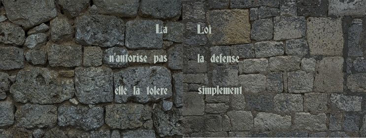 LA LOI N'AUTORISE PAS LA DÉFENSEELLE LA TOLÈRE SIMPLEMENT